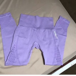 Gymshark lilac seamless leggings